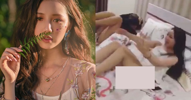 Ca sĩ Amee lộ clip n&oacute;ng