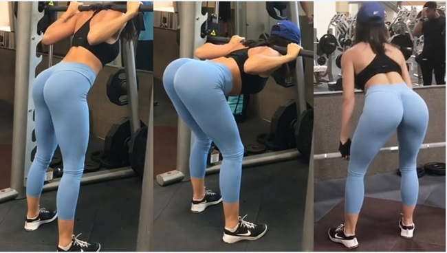 clip nhấp nh&ocirc; ở ph&ograve;ng gym