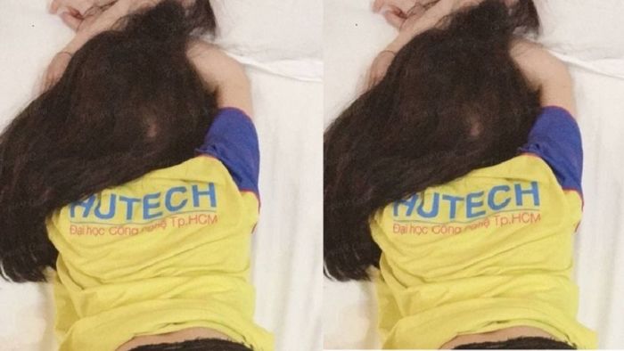 Sinh vi&ecirc;n HUTECH lộ clip n&oacute;ng